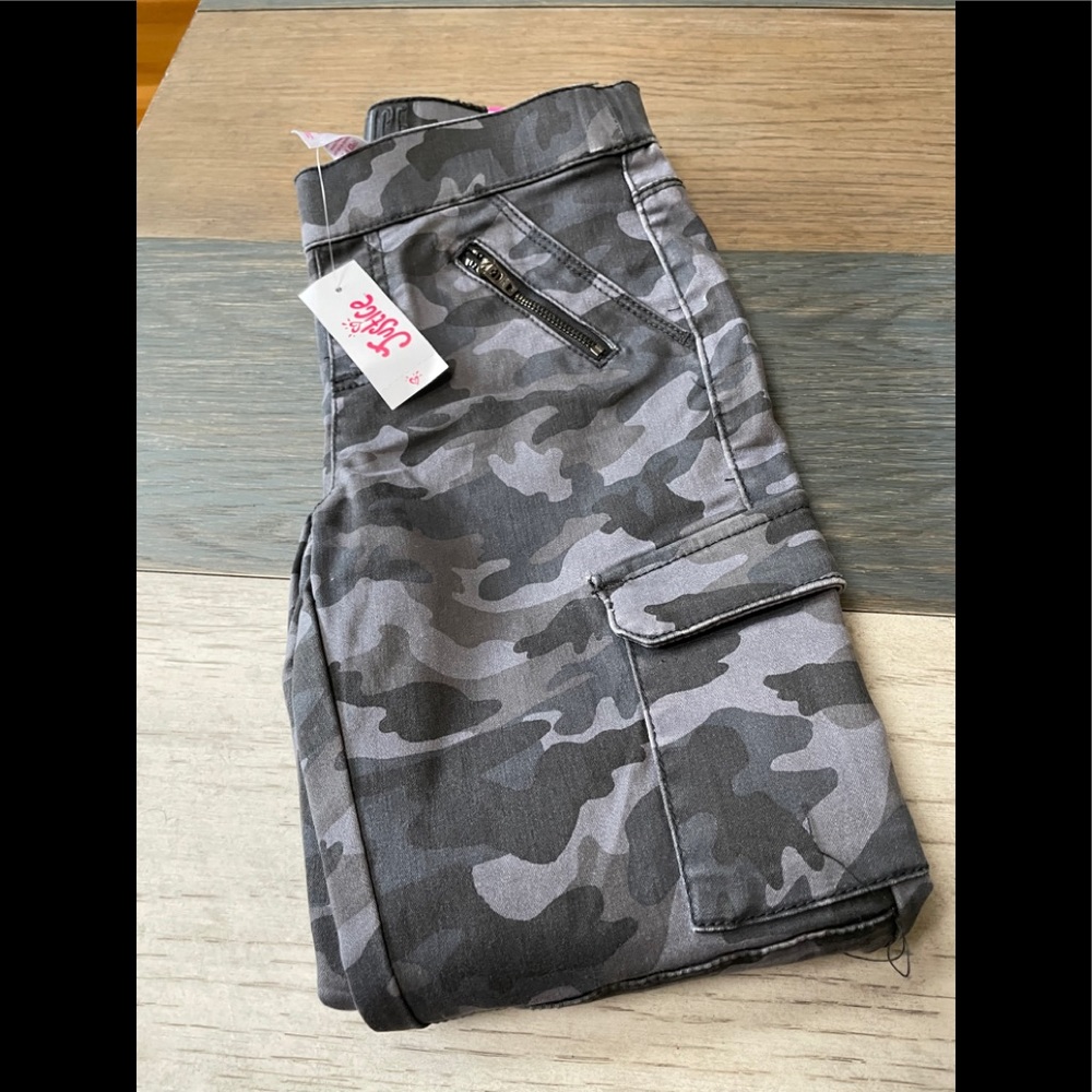 Justice camo jeans